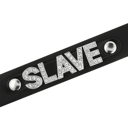 KOKETNÍ ŠIK DESIRE - VEGANSKÝ KOŽENÝ NÁHRADNÍK SLAVE