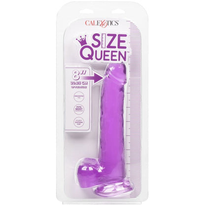 CALEXOTICS - VELIKOST QUEEN DILDO FIALOVÉ 20,3 CM