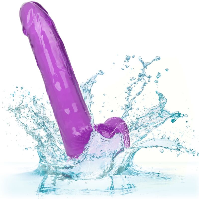 CALEXOTICS - VELIKOST QUEEN DILDO FIALOVÉ 20,3 CM