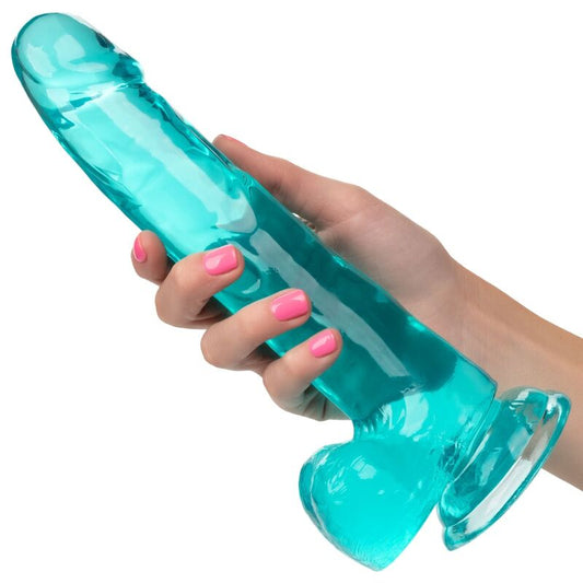 CALEXOTICS - DILDO VELIKOSTI QUEEN MODRÉ 20,3 CM