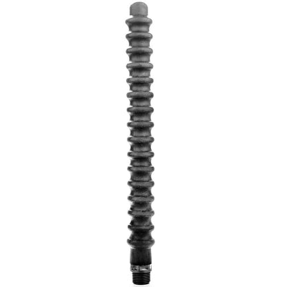 ALL BLACK - Mega Ripple sprchový anální silikon 28,5 cm