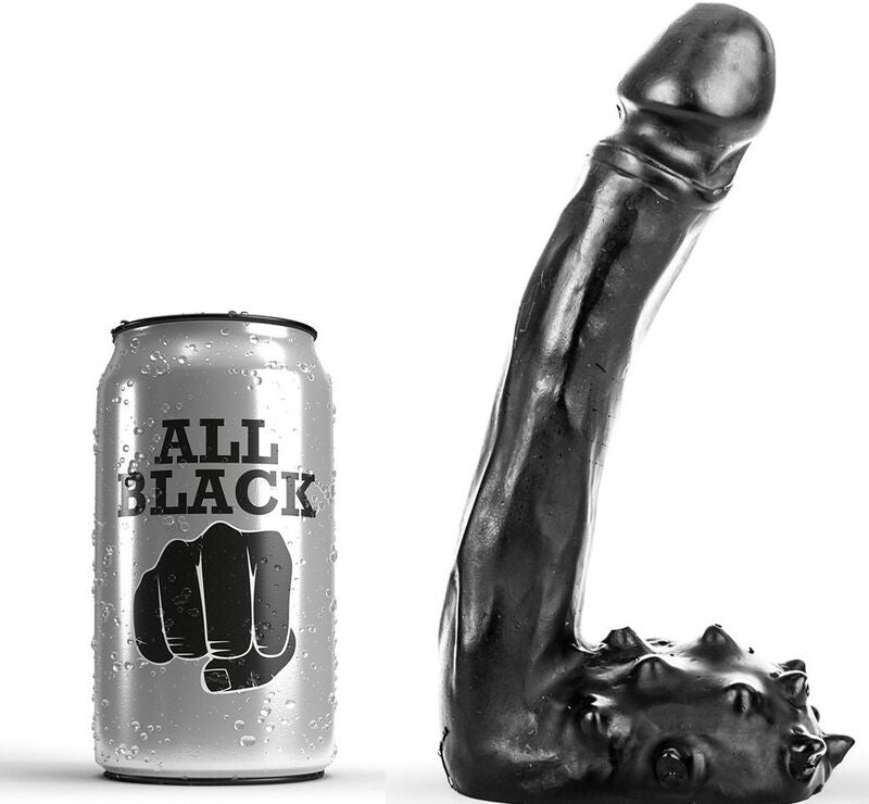 CELÉ ČERNÉ - REALISTICKÉ DILDO 19 CM