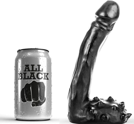 CELÉ ČERNÉ - REALISTICKÉ DILDO 19 CM