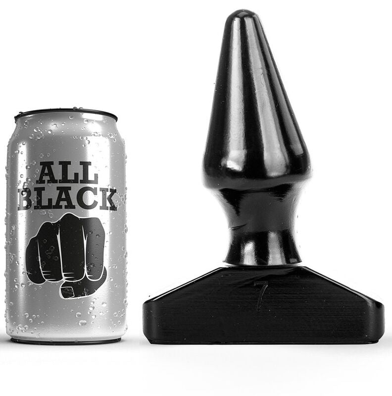 ANÁLNÍ KOLEČKA 16 CM - CELÁ ČERNÁ