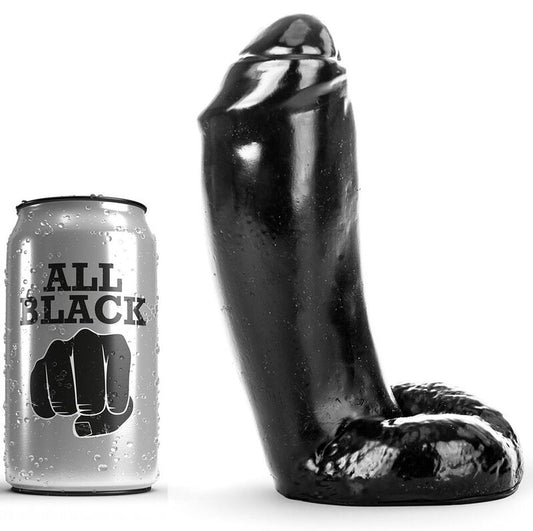CELÉ ČERNÉ - REALISTICKÉ DILDO 18 CM