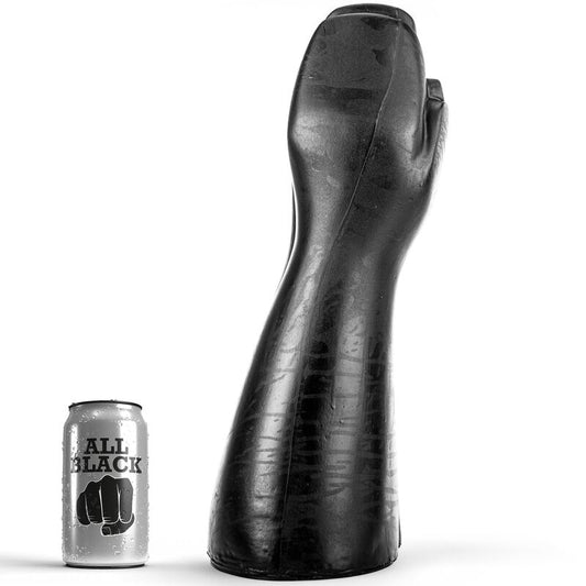 CELÉ ČERNÉ - FISTINGOVÉ DILDO 39 CM