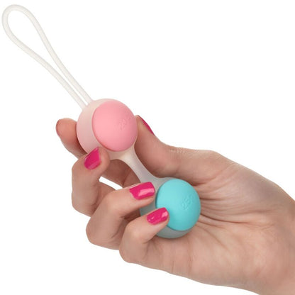 KALEXOTIKA - SHE-OLOGY SET BOLAS KEGEL INTERCAMBIABLES