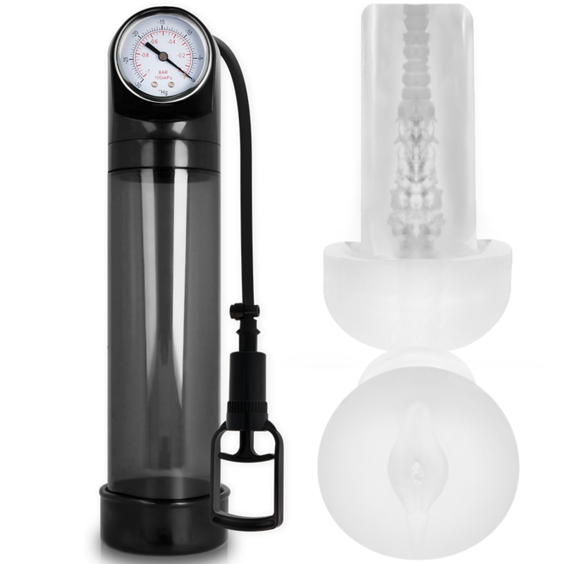 PUMP ADDICTED - RX9 ČERNÁ S MASTURBÁTOREM