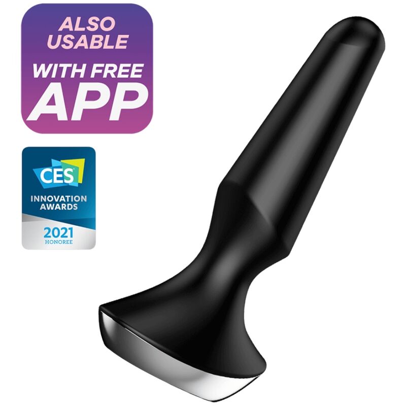SATISFYER - Vibrátor ILICIOUS se 2 kolíky, černý
