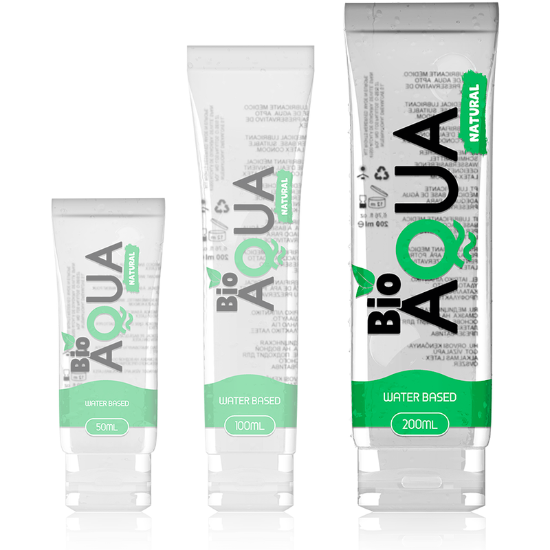 BIOAQUA - LUBRIKANT S PŘÍRODNÍMI SLOŽKAMI NA VODNÍ BÁZI 200 ML