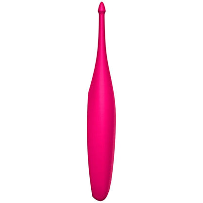 SATISFYER - VIBRAČNÍ TYČINKA S ROTAČNÍM ŠPIČKOU RŮŽOVÁ