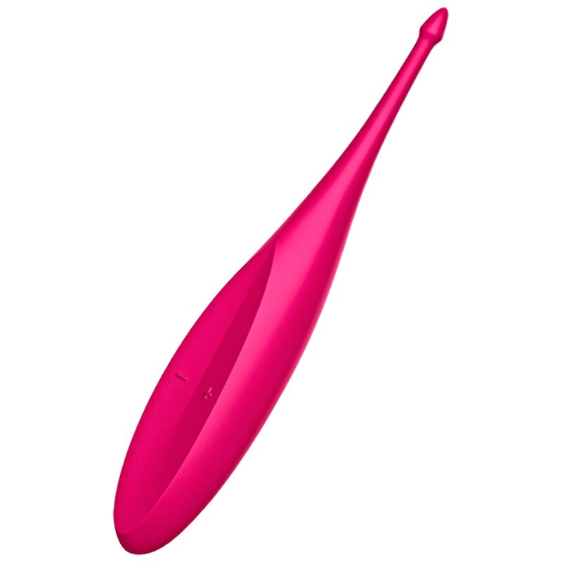 SATISFYER - VIBRAČNÍ TYČINKA S ROTAČNÍM ŠPIČKOU RŮŽOVÁ