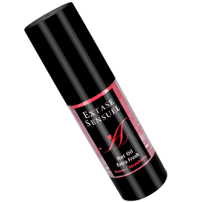 EXTASE SENSUAL - JAHODNÝ STIMULOVACÍ OLEJ HEAT TRIP 35 ML