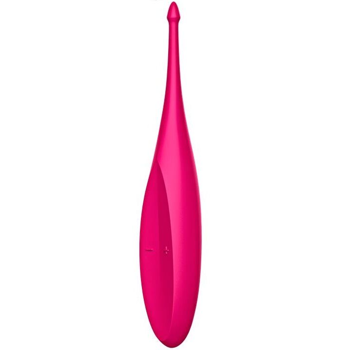 SATISFYER - VIBRAČNÍ TYČINKA S ROTAČNÍM ŠPIČKOU RŮŽOVÁ