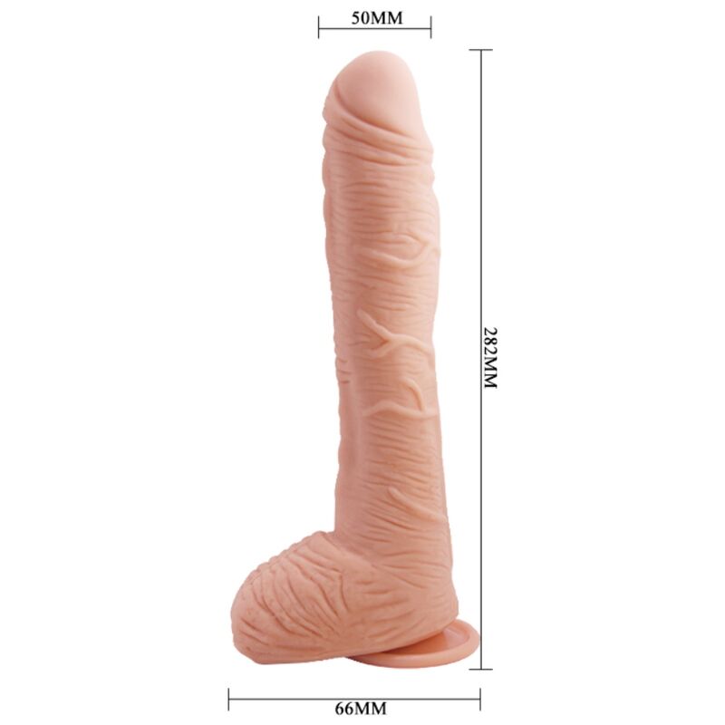BAILE - ALEX REALISTICKÉ KOŽNÍ DILDO 27 CM