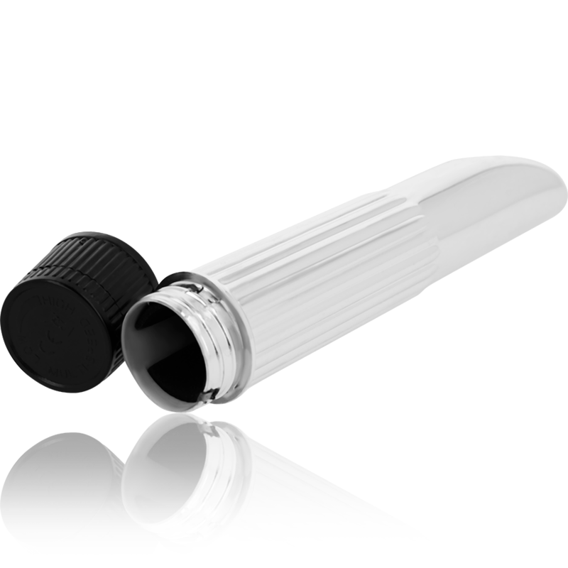 OHMAMA - MINI VIBRÁTOR STŘÍBRNÝ 13,5 CM