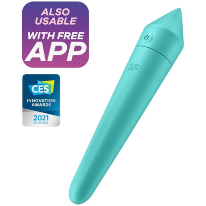 SATISFYER - ULTRA POWER BULLET 8 TYRKYSOVÁ