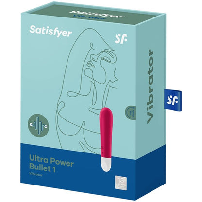 SATISFYER - ULTRA POWER BULLET 1 ČERVENÁ