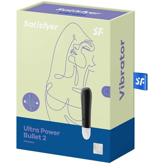 SATISFYER - ULTRA POWER BULLET 2 ČERNÝ