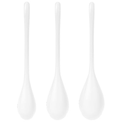 SATISFYER - TRÉNINKOVÁ SADA YONI POWER 1 BÍLÁ