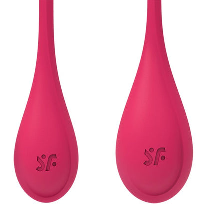 SATISFYER - TRÉNINKOVÁ SADA YONI POWER 1 ČERVENÁ