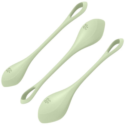 SATISFYER - TRÉNINKOVÁ SADA YONI POWER 2 ZELENÁ