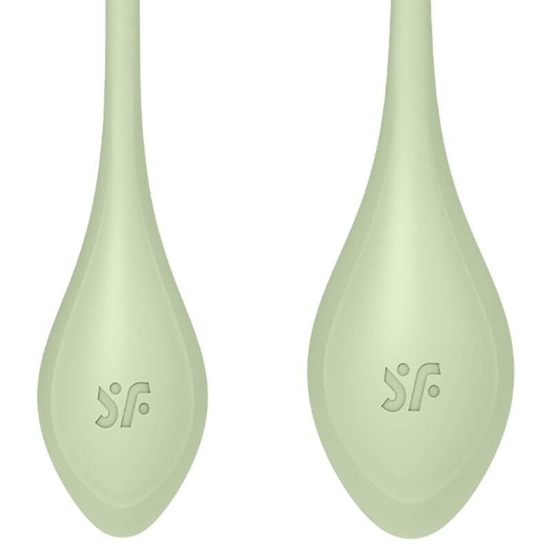 SATISFYER - TRÉNINKOVÁ SADA YONI POWER 2 ZELENÁ