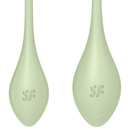 SATISFYER - TRÉNINKOVÁ SADA YONI POWER 2 ZELENÁ