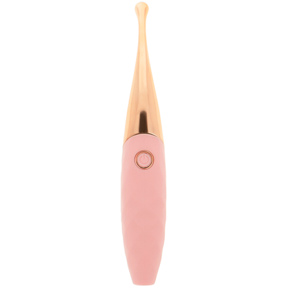 OHMAMA - DOBÍJECÍ STIMULÁTOR KLITORISU 36 RŮŽOVO-RŮŽOVOZLATÝCH REŽIMŮ