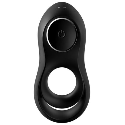 SATISFYER - LEGENDÁRNÍ DUO RING VIBRÁTOR ČERNÝ
