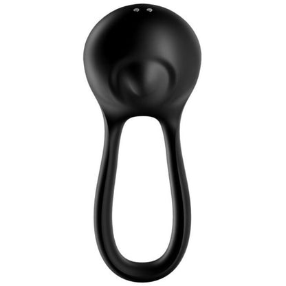 SATISFYER - MAJESTIC DUO RING VIBRÁTOR ČERNÝ