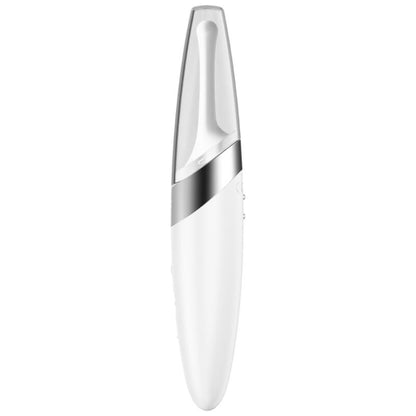 SATISFYER - VIBRAČNÍ KLITORIZÁTOR TWIRLING DELIGHT BÍLÝ
