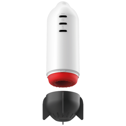 JAMYJOB - ROCKET MASTURBÁTOR S TECHNOLOGII MĚKKÉ KOMPRESE A VIBRACÍ