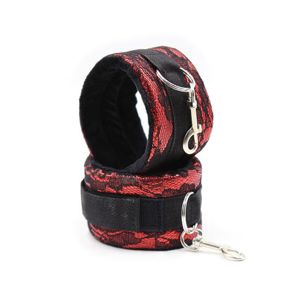 OHMAMA FETISH - SAMETOVÁ POUTA S NYLONOVOU PÁSKOU