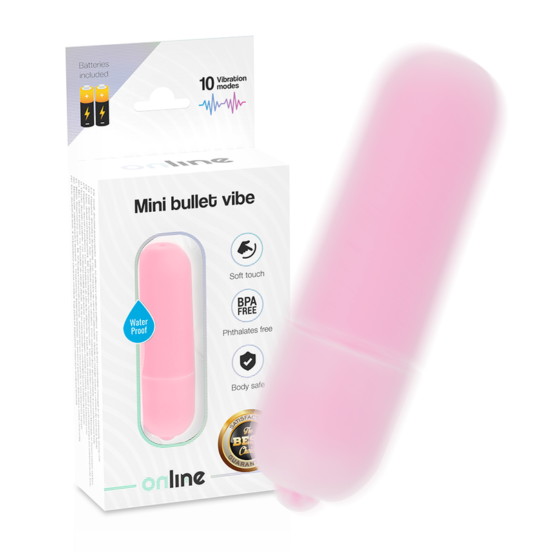 ONLINE - MINI BULLET VIBE RŮŽOVÁ