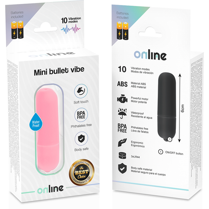ONLINE - MINI BULLET VIBE RŮŽOVÁ