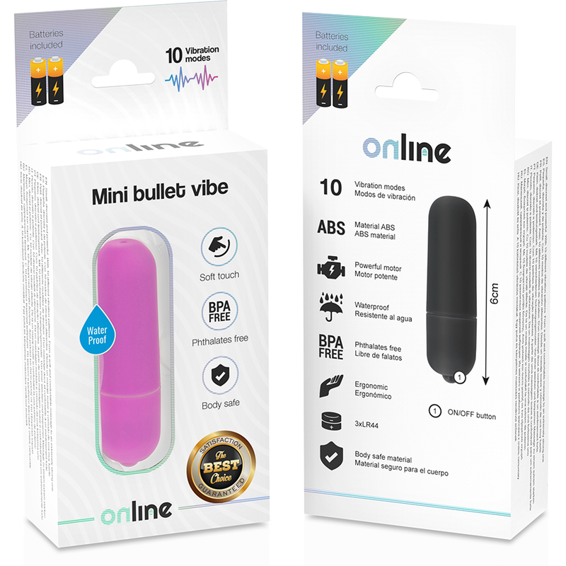 ONLINE - MINI BULLET VIBE FIALOVÁ