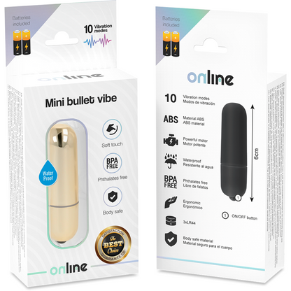 ONLINE - MINI BULLET VIBE ZLATÁ