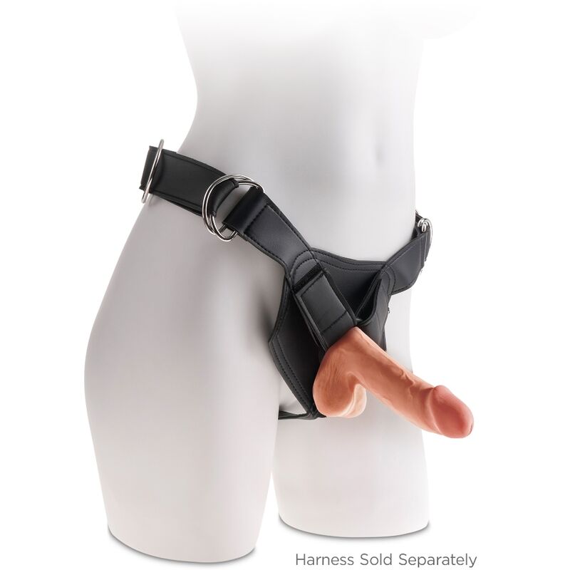 KING COCK - PLUS 3D DILDO S KOULEMI 17 CM