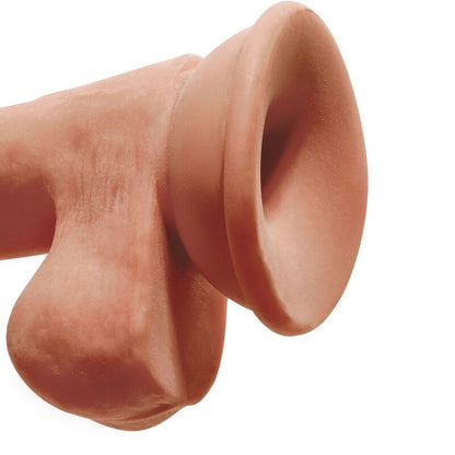 KING COCK - PLUS 3D DILDO S KOULEMI 17 CM