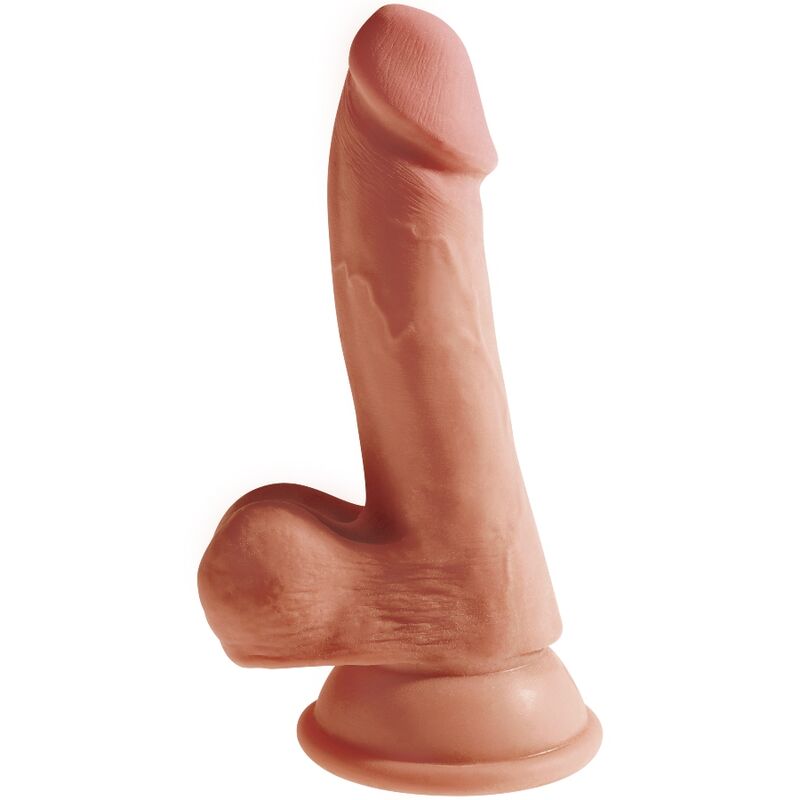 KING COCK - PLUS 3D DILDO S KOULEMI 17 CM