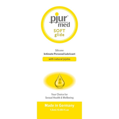 PJUR - SILIKONOVÝ LUBRIKANT S MĚKKÝM KLOUZEM 1,5 ML