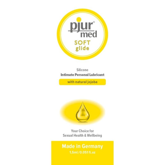 PJUR - SILIKONOVÝ LUBRIKANT S MĚKKÝM KLOUZEM 1,5 ML
