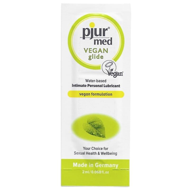 PJUR - MED VEGAN GLIDE LUBRIKANT NA VODNÍ BÁZI 2 ML