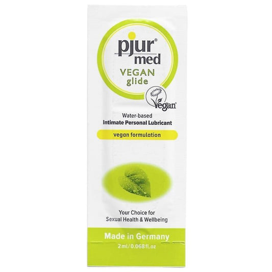 PJUR - MED VEGAN GLIDE LUBRIKANT NA VODNÍ BÁZI 2 ML