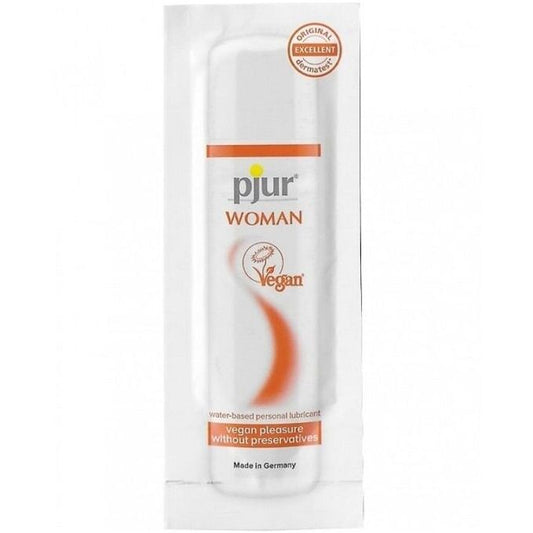 PJUR - ŽENSKÝ VEGANSKÝ LUBRIKANT NA VODNÍ BÁZI 2 ML