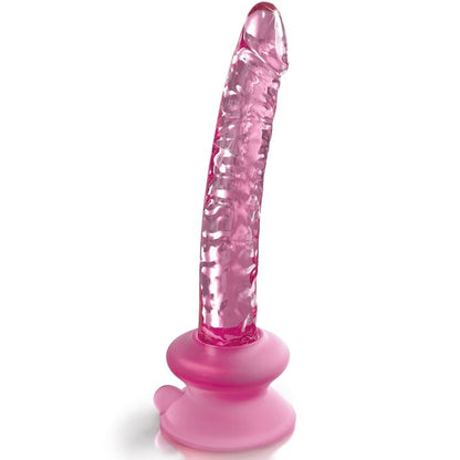 ICICLES - SKLENĚNÉ DILDO Č. 86 S PŘÍSAVKOU