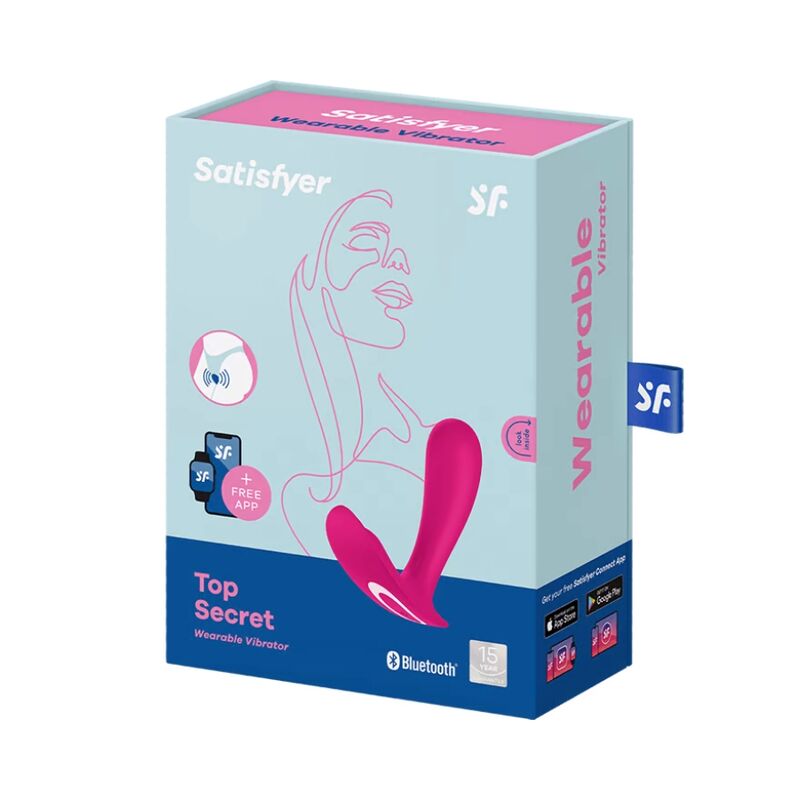 SATISFYER - TOP SECRET VIBRATOR RŮŽOVÝ