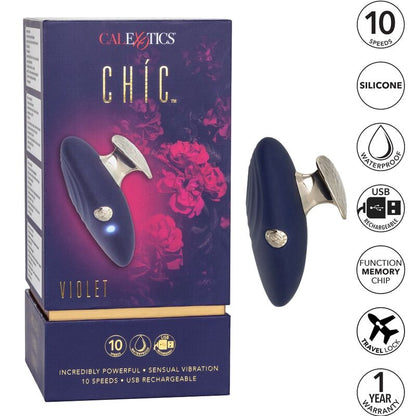 CALEXOTICS - CHIC VIOLET STIMULÁTOR 10 RYCHLOSTÍ