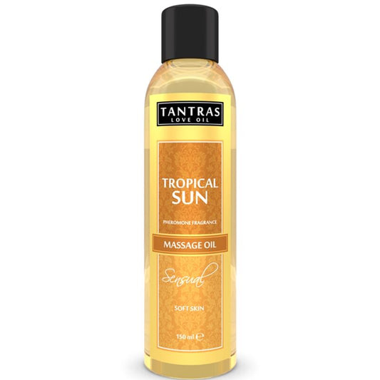 INTIMNÍ LINKA - TANTRAS LOVE OIL TROPICAL SUN MASASAGE OLEJ 150 ML